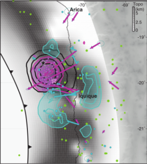 La phase de préparation long terme d'un grand séisme de subduction observée par géodésie spatiale et sismologie
