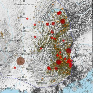 50,822 earthquakes in the alps since 1987 : a catalog to improve seismic hazard characterization