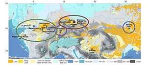 Émission et dépôt de poussière en Europe durant la dernière période glaciaire