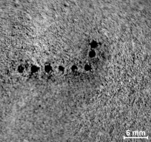 Curiosity identifie la nature de l'hydratation du sol martien