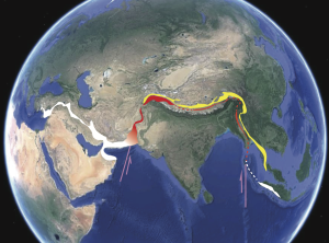 Pre- and Post-Collisional Convergence in the Himalayan Orogen