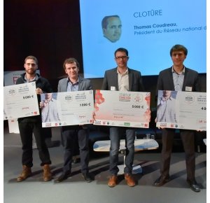 Concours Chercheurs-Entrepreneurs Challenge 2018 : Camille Crouzet récompensé