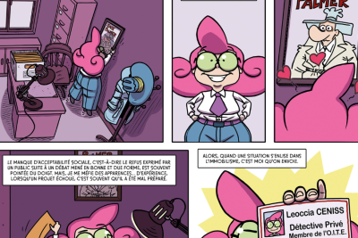 A comic book series about the subsurface with which ISTerre is partnering