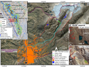 Small event, big impact : insights from Vallunaraju cascade event on April 28, 2025, Cordillera Blanca, Peru