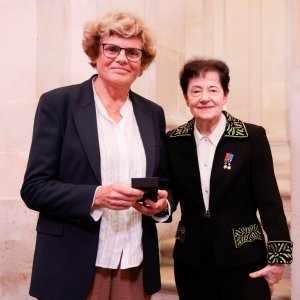 Anne Paul receives the Cartography Prize from Académie des Sciences